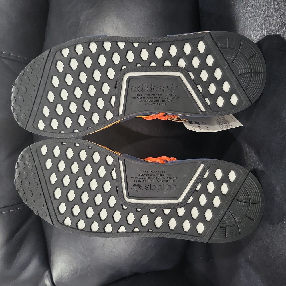Adidas Pharrell NMD Human Race "Animal Print - Pulse Amber" - Picture 7 of 13